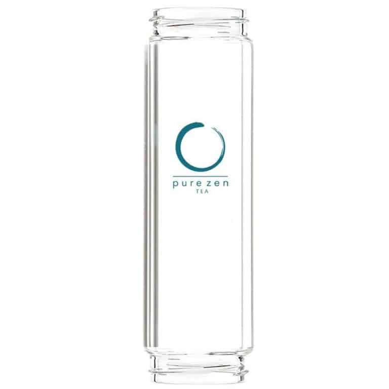 Glass replacement for Tea Infuser Bottle with Double Lid Pure Zen Tea